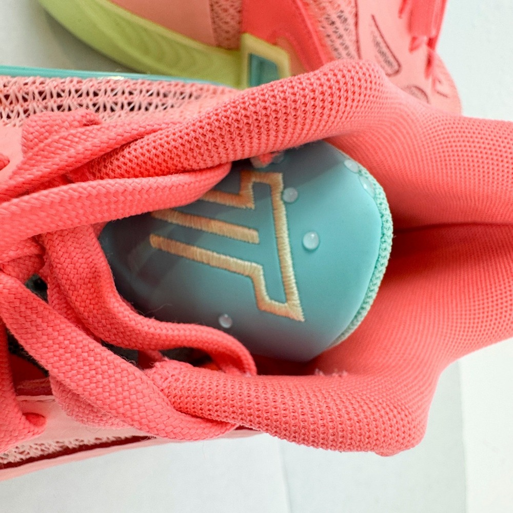 Jordan Tatum 1 Pink Lemonade Basketball Shoes Pink Tint Aurora Green DX5571-600 - Picture 6 of 12
